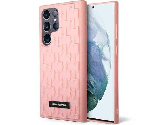 obrazok z galerie Karl Lagerfeld case for Samsung Galaxy S23 Ultra KLHCS23LRUPKLPP pink hardcase 3D Monogram