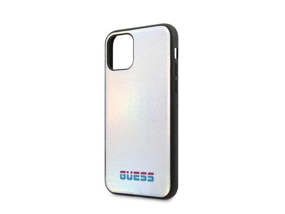 obrazok z galerie Guess case for iPhone 11 Pro Max GUHCN65BLD silver hard case Iridescent
