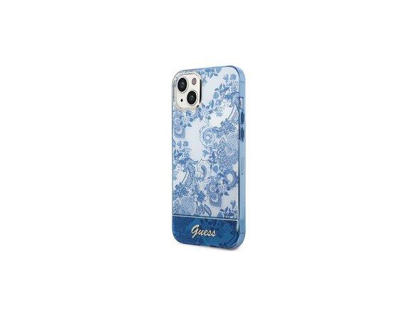obrazok z galerie Guess case for iPhone 14 Pro Max 6,7&quot; GUHCP14XHGPLHB blue hardcase Porcelain Collection