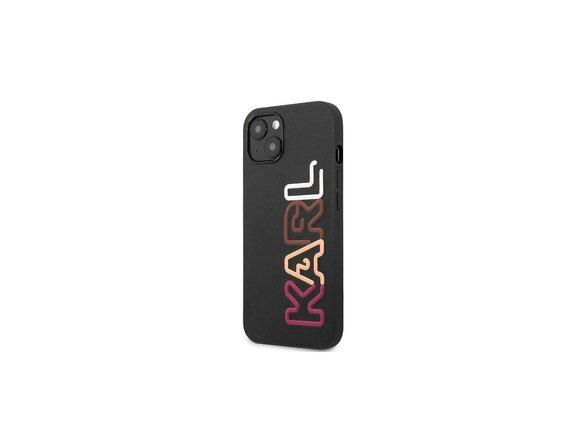 obrazok z galerie Karl Lagerfeld case for iPhone 13 Pro KLHCP13LPCOBK black hard case Multipink Logo