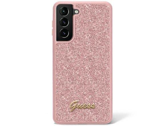 obrazok z galerie Guess case for Samsung Galaxy S23 Plus GUHCS23MHGGSHP pink hardcase Glitter Script