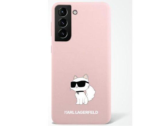 obrazok z galerie Karl Lagerfeld case for Samsung Galaxy S23 Plus KLHCS23MSNCHBCP pink hardcase Silicone Choupette