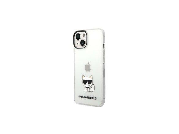 obrazok z galerie Karl Lagerfeld case for iPhone 14 Plus 6,7&quot; KLHCP14MCTTR transparent hardcase Choupette Body