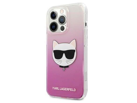 obrazok z galerie Karl Lagerfeld case for iPhone 13 / 13 Pro 6,1&quot; KLHCP13LCTRP hardcase pink Choupette Head