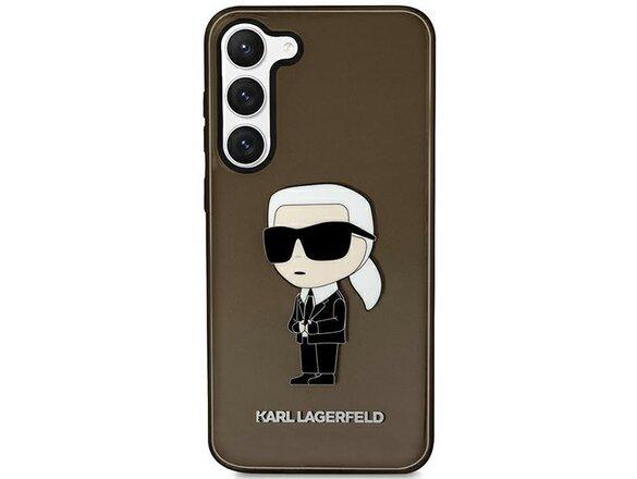 obrazok z galerie Karl Lagerfeld case for Samsung Galaxy S23 Plus KLHCS23MHNIKTCK black HC IML NFT Ikonik