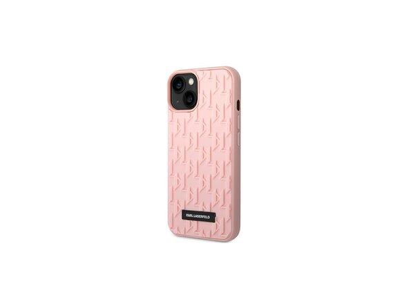 obrazok z galerie Karl Lagerfeld case for iPhone 14 Plus 6,7&quot; KLHCP14MRUPKLPP pink + 3D Rubber case with Monogra
