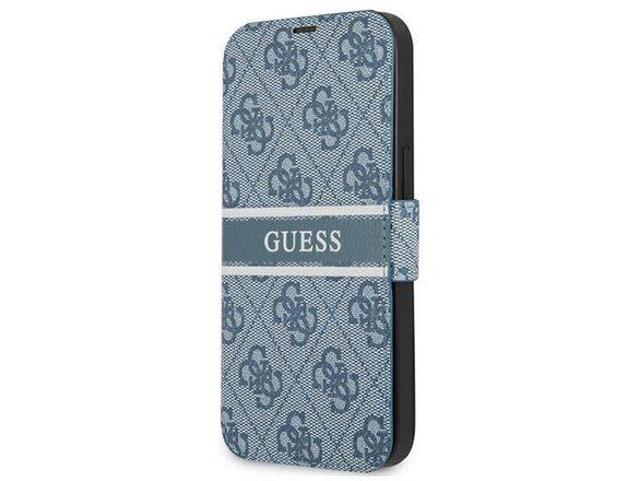 obrazok z galerie Guess case for iPhone 13 Mini 5,4&quot; GUBKP13S4GDBL blue book case 4G Stripe