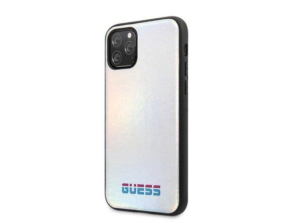 obrazok z galerie Guess case for iPhone 11 Pro GUHCN58BLD silver hard case Iridescent