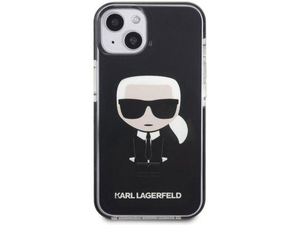 obrazok z galerie Karl Lagerfeld case for iPhone 13 Mini KLHCP13STPEIKK black hard case Iconic