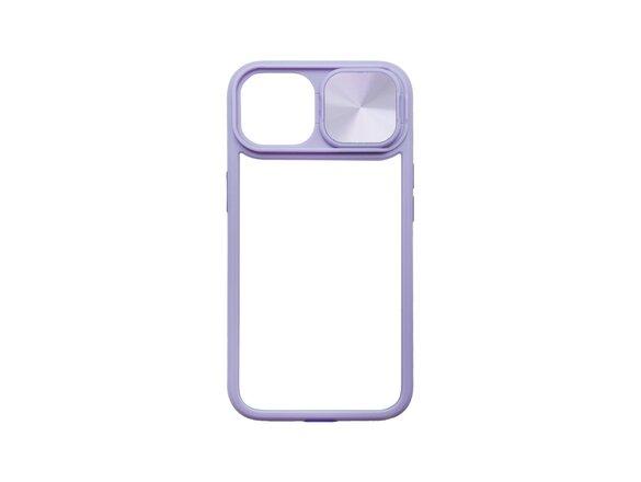 obrazok z galerie mobilNET plastové puzdro iPhone 14, fialová, Slide