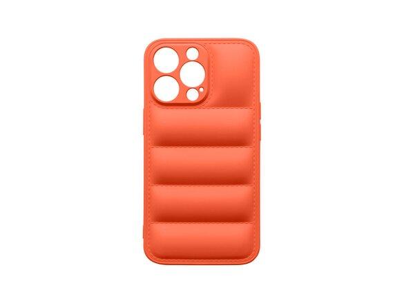 obrazok z galerie mobilNET silikónové puzdro iPhone 14 Pro, oranžové, Puff