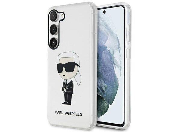 obrazok z galerie Puzdro Karl Lagerfeld Samsung Galaxy S23 Ultra KLHCS23LHNIKTCT transparent HC IML NFT Ikonik