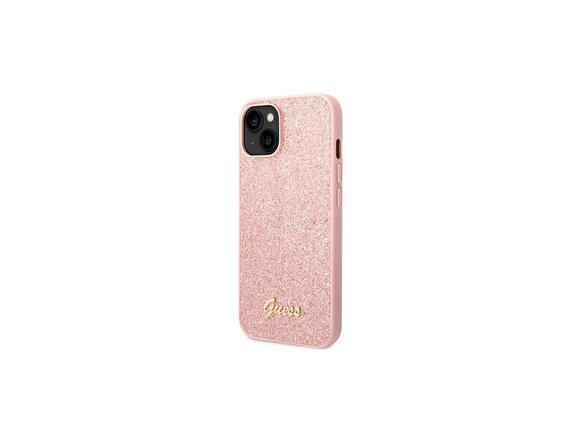obrazok z galerie Guess case for iPhone 14 Pro Max 6,7&quot; GUHCP14XHGGSHP pink PC/TPU Glitter Flakes Case Script Me