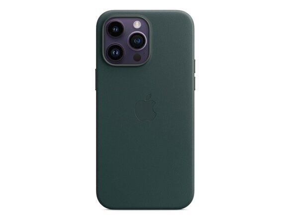 obrazok z galerie Puzdro Apple Magsafe MPPN3ZM/A iPhone 14 Pro Max, kožené - Forest Green