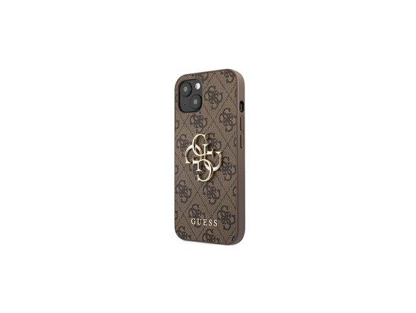 obrazok z galerie Guess case for iPhone 13 Pro / 13 6,1'' GUHCP13L4GMGBR brown hard case 4G Big Metal Logo