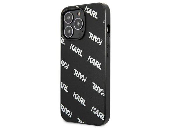 obrazok z galerie Puzdro Karl Lagerfeld iPhone 13 Pro KLHCP13LPULMBK3 black hard case Allover Logomania