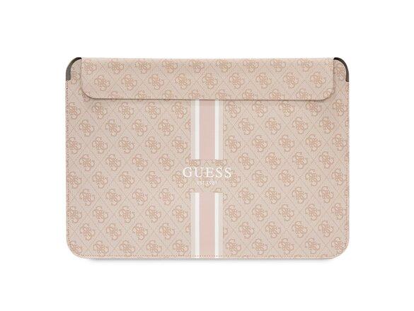 obrazok z galerie Guess PU 4G Printed Stripes Computer Sleeve 16" Pink