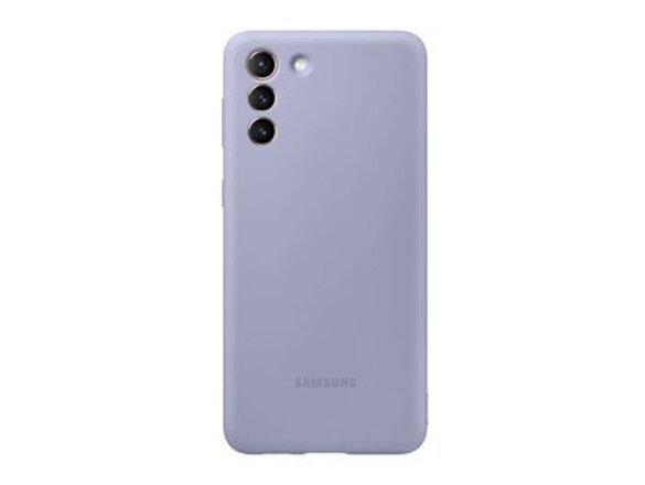 obrazok z galerie Puzdro Samsung Silikón EF-PG996TVE pre S21+ G996 - fialové (pošk. balenie)