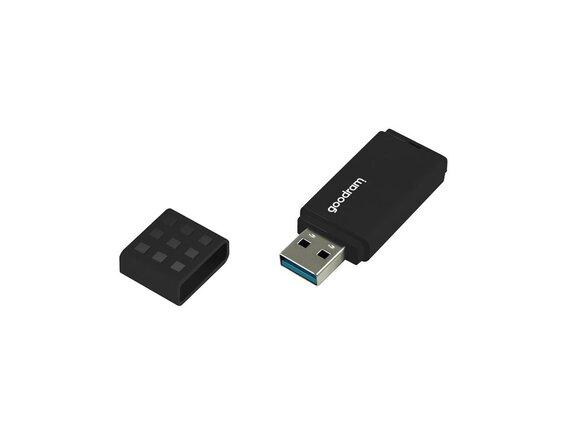 obrazok z galerie Goodram Pendrive USB kľúč 16GB, USB 3.0 UME3, čierna