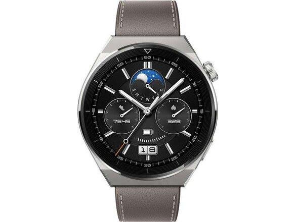 obrazok z galerie 55028467 Huawei Watch GT 3 Pro 46mm Odin-B19V Black Fluoroelastomer Strap