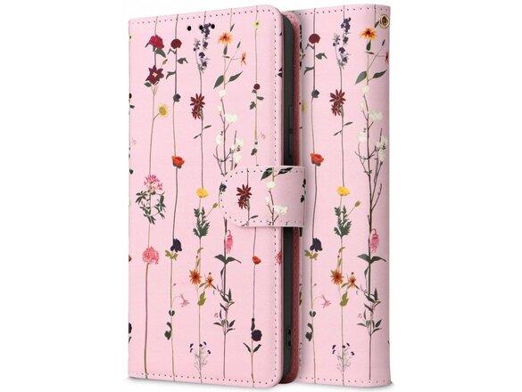 obrazok z galerie Puzdro Tech-Protect Book Samsung Galaxy A14 4G/5G, Lúčne kvety - ružové