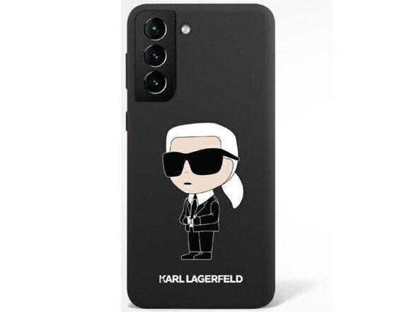 obrazok z galerie Puzdro Karl Lagerfeld Samsung Galaxy S23 Plus KLHCS23MSNIKBCK black hardcase Silicone Ikonik