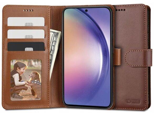 obrazok z galerie Puzdro Tech-Protect Wallet Book Samsung Galaxy A54 5G - hnedé