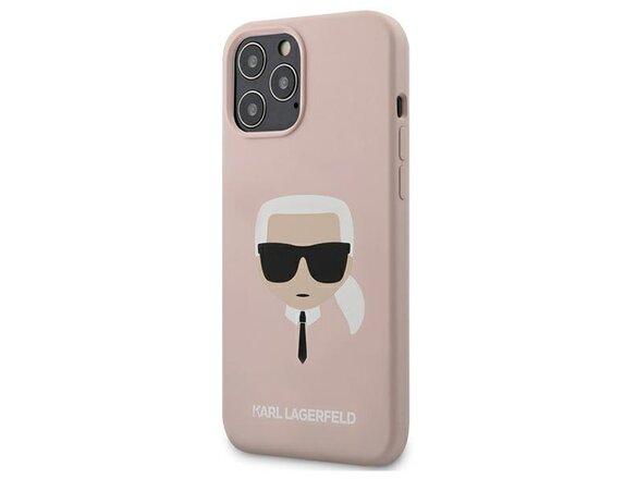 obrazok z galerie Karl Lagerfeld case for iPhone 13 Pro / 13 6,1&quot; KLHCP13LSLKHLP light pink hard case Silicone K