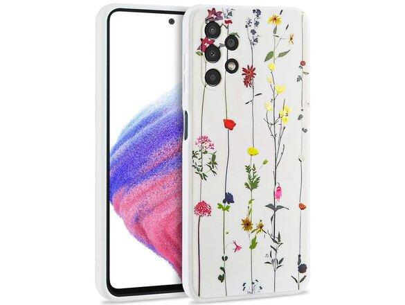 obrazok z galerie Puzdro Tech-Protect Samsung Galaxy A53 5G, Lúčne kvety - biele