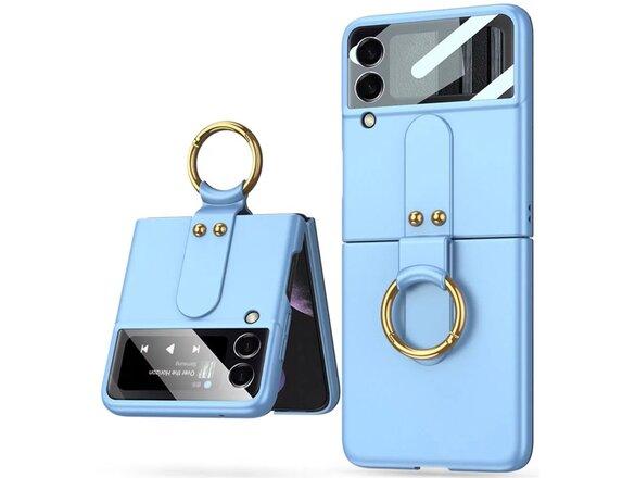 obrazok z galerie Puzdro Tech-Protect Icon Ring Samsung Galaxy Z Flip 4 - svetlo modré