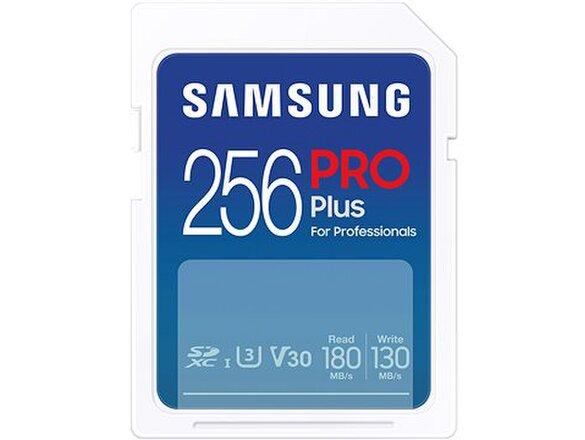 obrazok z galerie Samsung/SDXC/256GB/180MBps/USB 3.0/USB-A/Class 10/+ Adaptér/Modrá