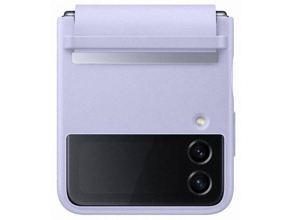 obrazok z galerie EF-VF721LLE Samsung Kožený Kryt pro Galaxy Z Flip 4 Serene Purple (Pošk. Balení)