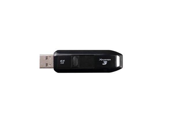 obrazok z galerie Patriot Xporter 3/64GB/80MBps/USB 3.2/USB-A/Černá