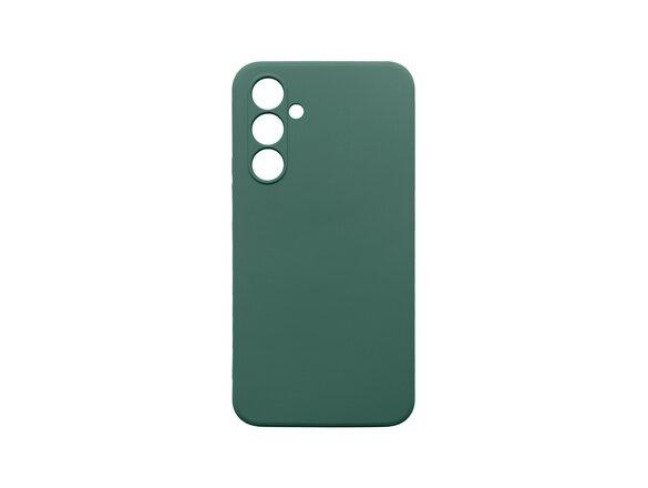 obrazok z galerie mobilNET silikónové puzdro Samsung Galaxy A54, tmavo zelený, Fiber