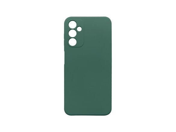 obrazok z galerie mobilNET silikónové puzdro Samsung Galaxy A14, tmavo zelený, Fiber