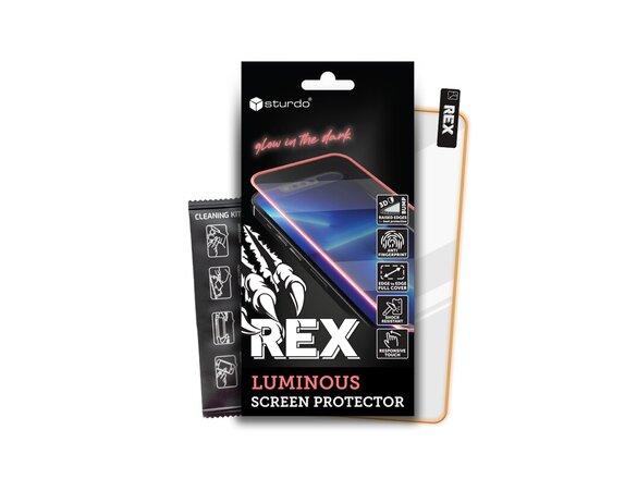 obrazok z galerie Sturdo Rex Luminous ochranné sklo Samsung Galaxy A34, oranžová