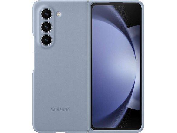 obrazok z galerie Samsung Zadný kryt z eko kože pre Galaxy Z Fold5, Modrá