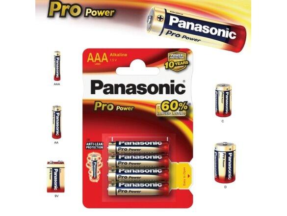 obrazok z galerie Alkalická baterie AAA Panasonic Pro Power LR03 4ks