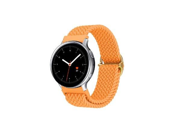 obrazok z galerie mobilNET 22 MM Látkový remienok na hodinky, oranžový