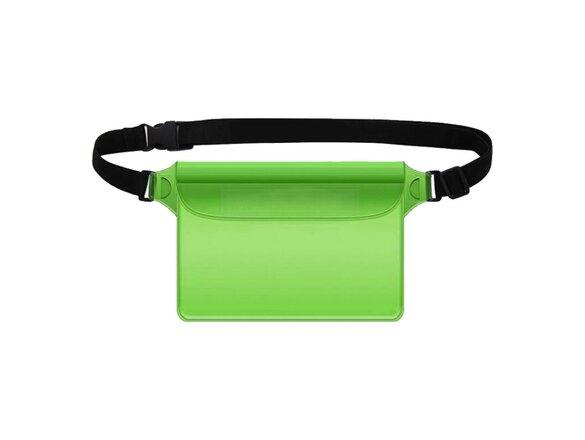 obrazok z galerie mobilNET vodotesná taška na pás, zelená