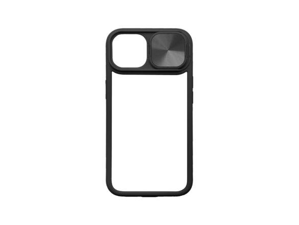 obrazok z galerie mobilNET plastový kryt iPhone 15, čierne (Slide)