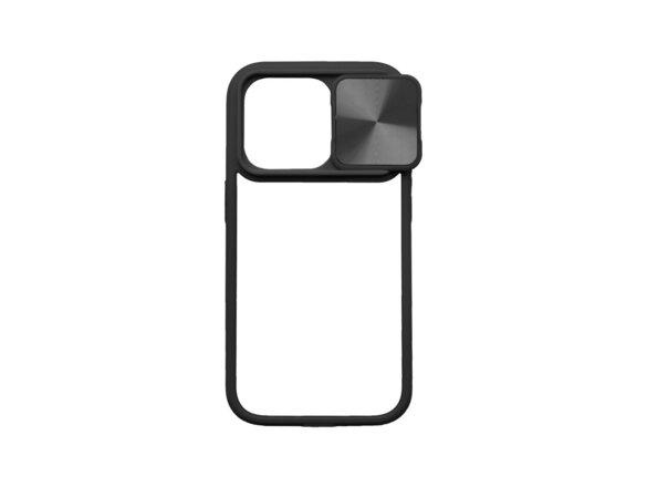 obrazok z galerie mobilNET plastový kryt iPhone 15 Pro, čierny (Slide)