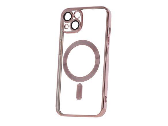 obrazok z galerie Color Chrome Mag case for iPhone 15 Pro 6,1&quot; rose gold