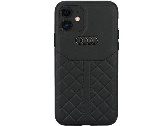 obrazok z galerie Audi Genuine Leather Zadní Kryt pro iPhone 12/12 Pro Black