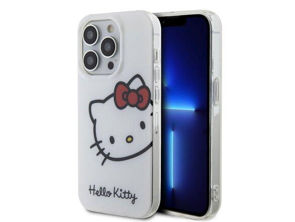 obrazok z galerie Hello Kitty IML Head Logo Zadní Kryt pro iPhone 15 Pro White