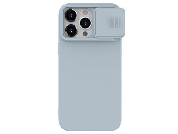 obrazok z galerie Nillkin CamShield Silky Silikonový Kryt pro Apple iPhone 15 Pro Max Star Grey