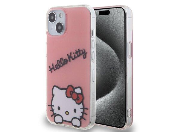 obrazok z galerie Hello Kitty IML Daydreaming Logo Zadní Kryt pro iPhone 13 Pink