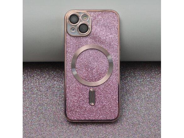 obrazok z galerie Glitter Chrome Mag case for iPhone 15 Ultra 6,7&quot; pink