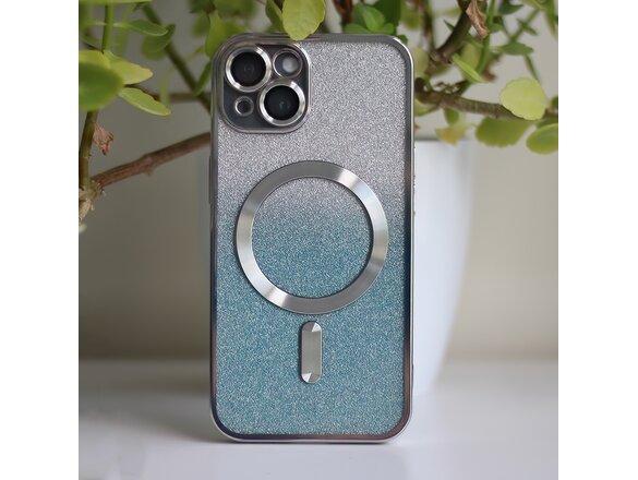 obrazok z galerie Glitter Chrome Mag case for iPhone 15 Ultra 6,7&quot; silver gradient