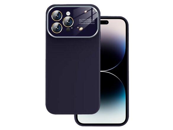 obrazok z galerie Puzdro Lens iPhone 15, silikónové - fialové